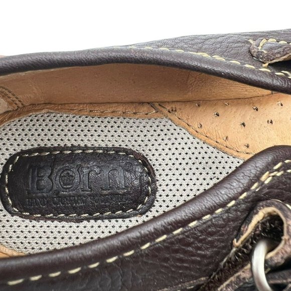 Born black leather upper adjustable strap Mary Jane shoe size 3 - Picture 6 of 8